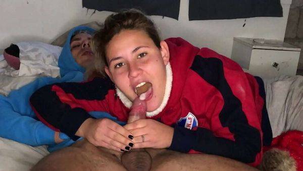 First Time Cum in Mouth - Blonde Amateur Bellaaa2131 Sucks Latino Cock & Swallows Huge Load - Full HD - xxxfiles.com on v0d.com