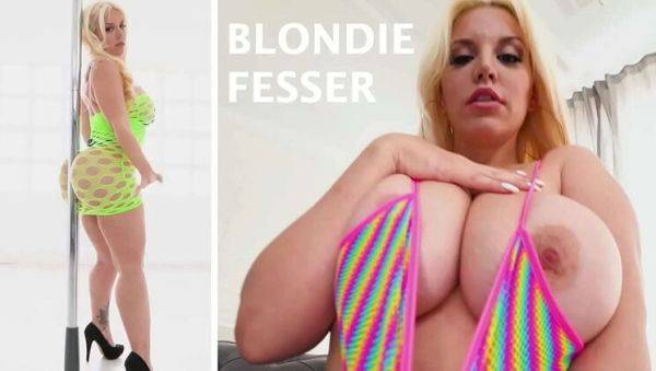 Blonde PAWG Blondie Fesser Fucks Hard on BangBros - Big Tits & Thicc Ass - xxxfiles.com on v0d.com