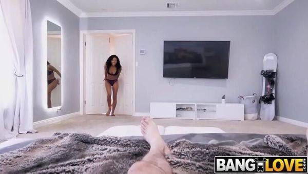 Horny Stepsister Scarlit Scandal Fucks Hard in Quarantine - Blowjob, Doggystyle & Cum in Mouth - xxxfiles.com on v0d.com
