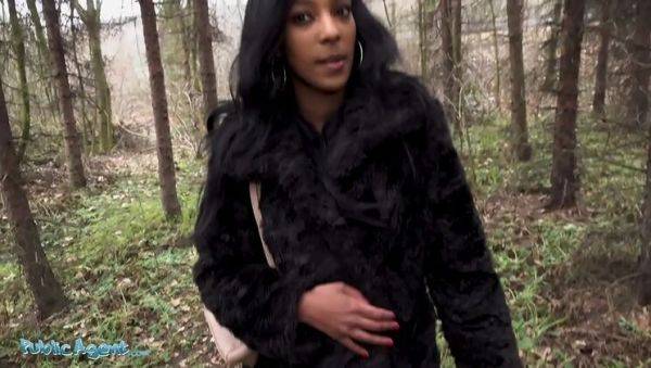 Public Agent Asia Rae Takes Big Cock Outdoors - Ebony British Babe Rides Hard - xxxfiles.com - Britain on v0d.com