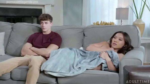 Hot Korean Stepsis Kimmy Kimm Teases Stepbro Parker Ambrose While Masturbating - veryfreeporn.com - North Korea on v0d.com
