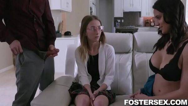 Busty Foster Daughter Macy Meadows Fucks Hard - Big Tits, Big Ass & Cumshot - veryfreeporn.com on v0d.com