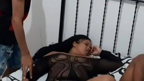 Sleeping Cuckold - Best Friend Fucks His Wife Right Next To Him - xxxfiles.com on v0d.com