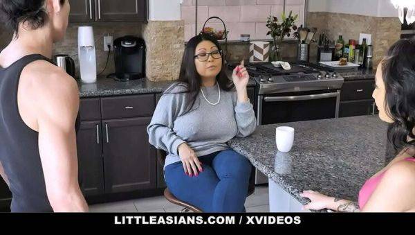 Asian Stepmom Krystal Davis Teaches Teen Avery Black Hot Geisha Sex Lessons - xxxfiles.com on v0d.com
