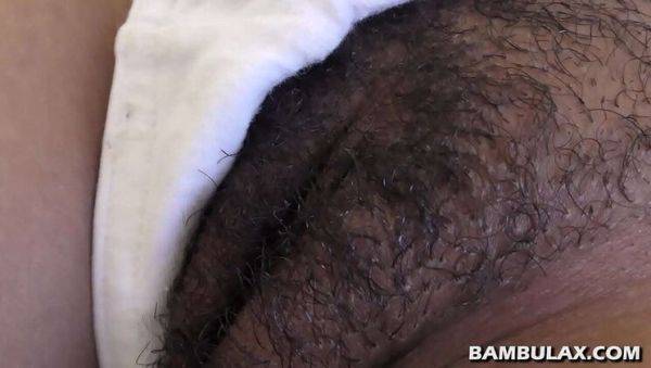 Hairy black pussy creampie - Rita and Nino fuck hard - veryfreeporn.com on v0d.com