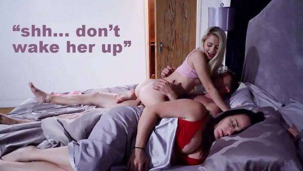 Filthy Family Orgy - Lexi Luna, Kenzie Reeves & Rachael Cavalli in Stepmom Gangbang - veryfreeporn.com on v0d.com