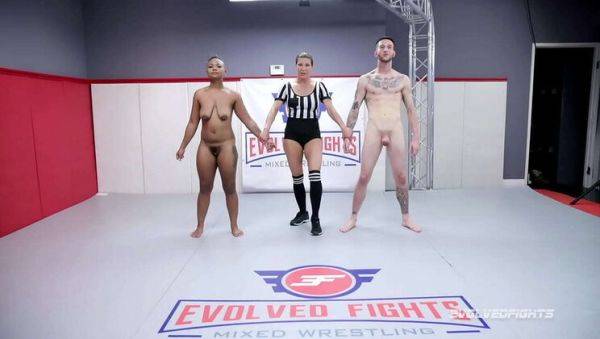 Avery Jane Naked Wrestling Sex Fight - Rough Fuck & Blowjob with Cody Carter - veryfreeporn.com on v0d.com