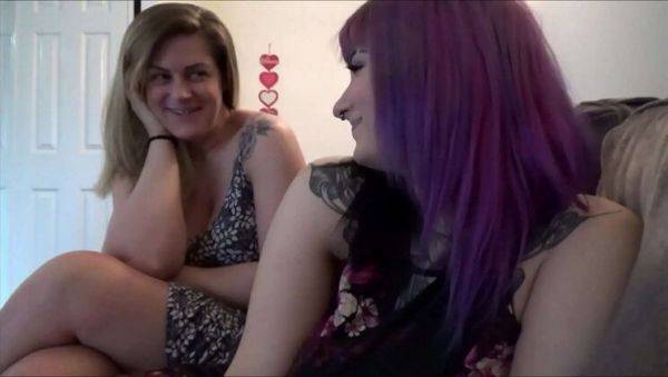 Thick MILF Sabrina Violet & Clover Baltimore Share Big Cock in Family Therapy Threesome - veryfreeporn.com on v0d.com