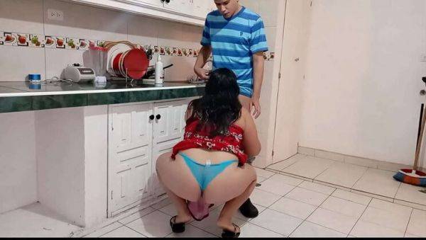 Step Mom Fucks Me Doggy Style In Kitchen After Catching Dad Cheating - Big Tits MILF Yalibbw - veryfreeporn.com on v0d.com