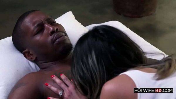 Busty Hot Wife Nadia Styles Fucks Big Black Cock - Interracial Sex - porntry.com on v0d.com