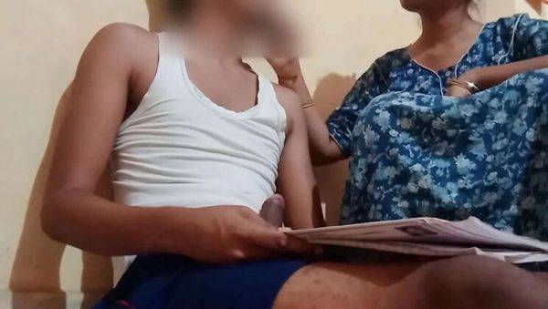 Hot Indian Stepmom Helps with Studying - Hindi Dirty Talk & Hardcore Fuck - xxxfiles.com - India on v0d.com