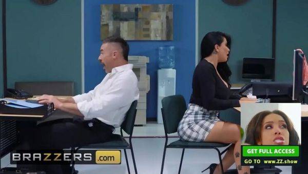 Big Tits Office Fuck - Romi Rain Gets Hardcore Workout from Charles Dera - Brazzers - veryfreeporn.com on v0d.com