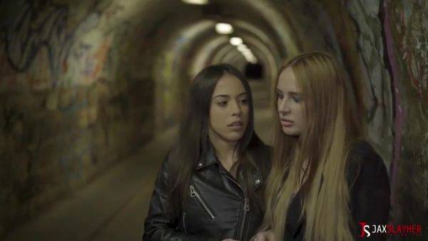Kaisa Nord And Anastasia Brokelyn Want A Big In Their Ass - videomanysex.com on v0d.com