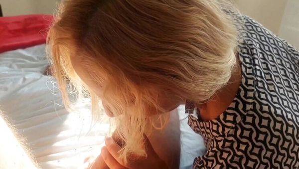 Selena701 Hot Blonde MILF Wife Morning Blowjob & Swallow - Amateur Homemade Sex - veryfreeporn.com - Germany on v0d.com