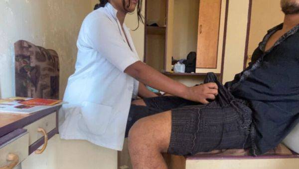 Indian Doctor Arouses Boy with Sexy Exam - Desi Nurse Fingering & Hardcore Fucking - xxxfiles.com - India on v0d.com