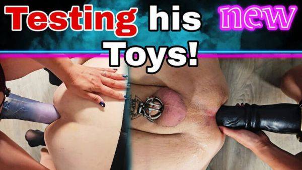 Training Zero's Anal Pegging Marathon: Testing Her Huge New Toys in Hardcore BDSM Slave Play - Real Homemade MILF Action! - porntry.com - Britain on v0d.com