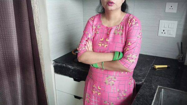 Hot Hindi Stepmom Fucked Hard by Stepson in Kitchen - Dirty Talk & Orgasm - xxxfiles.com - India on v0d.com