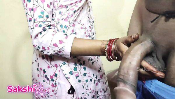 Sexy Indian Aunty Gets Brutal Fuck on Raksha Bandhan - Big Tits Blowjob Dirty Talk - porntry.com - India on v0d.com