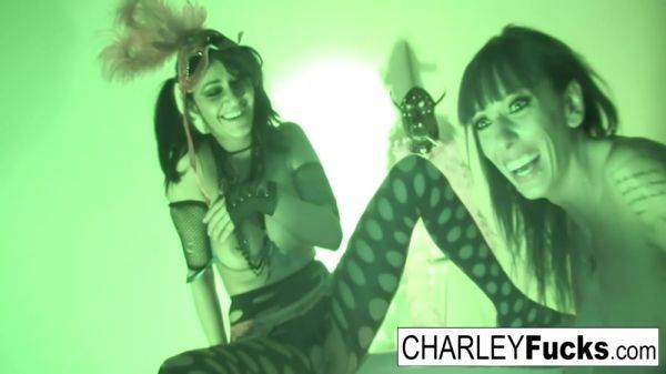 Charley And Busty Fuck 10 Min With Alia Janine And Charley Chase - upornia.com on v0d.com