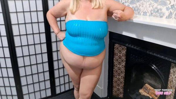 Amateur BBW Wife with Big Natural Tits - Homemade MILF Aunty Fuck - veryfreeporn.com - Britain on v0d.com