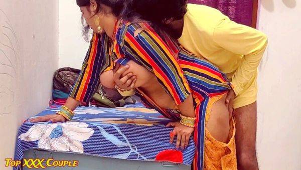 Topxxxcouple Best Ever Rough Hardcore Quick Fuck - Painful Doggy Style with Desi Indian Housewife in HD - veryfreeporn.com - India on v0d.com