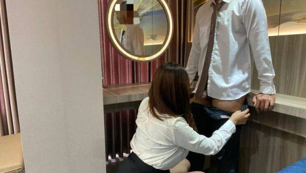 Cheating Wife Fucks Husband's Office Friends Doggy Style - Clarelia & Jamsen HD Homemade - veryfreeporn.com - Indonesia on v0d.com