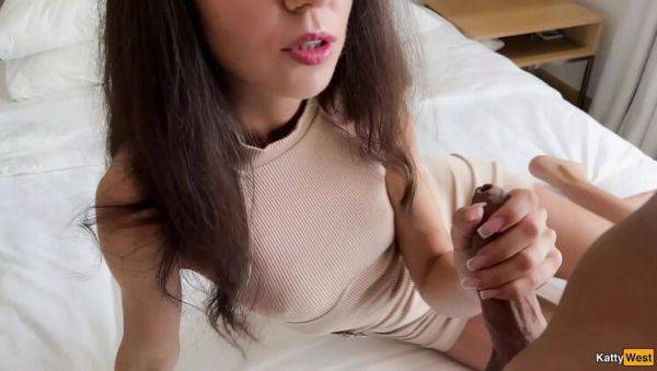 Hot Russian neighbor Katty West complains about loud fucking then gets pounded doggy style - porntry.com - Russia on v0d.com