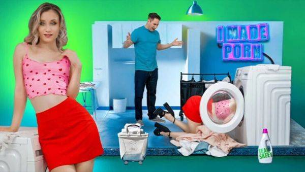 Horny Russian Roommate Trapped in Washing Machine Gets Hardcore Fuck Help - xxxfiles.com - Russia on v0d.com