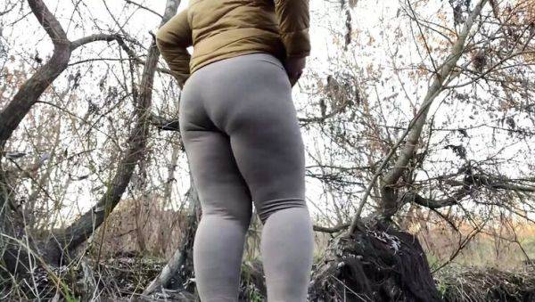 Wet MILF Step-Mom's Cunt Outdoor Doggystyle - Homemade Ukrainian Amateur Pissing - xxxfiles.com - Ukraine on v0d.com