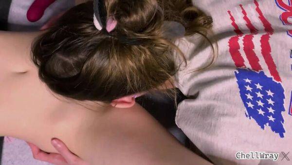 ChellWray Shaking Orgasm Fingering Lesbian Teen Skinny Homemade - veryfreeporn.com on v0d.com