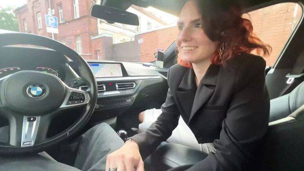 Amateur Teen Darcy Dark Gives Real Blowjob While Driving Car - porntry.com on v0d.com