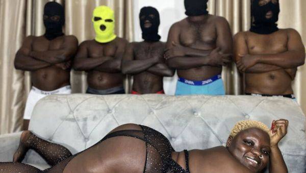 Sweetqueen2 Takes Six BBCs in Hot Gangbang with Cumshot and Creampie Orgy - xxxfiles.com on v0d.com