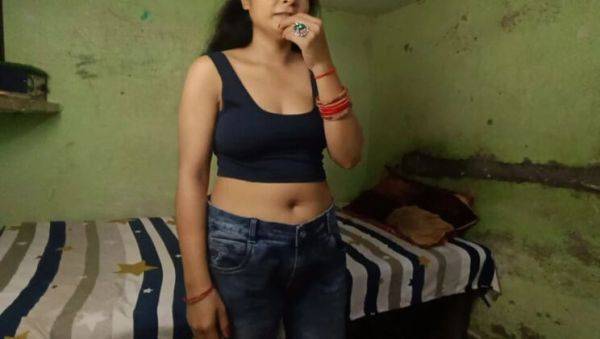 Indian Bhabhi Cheats on Husband with His Friend - Homemade Desi Sex with Big Natural Tits - xxxfiles.com - India on v0d.com