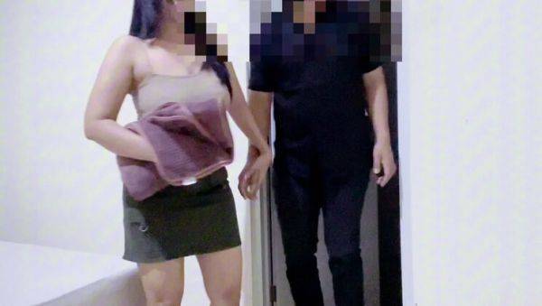 Hotel Receptionist Prank Turns Wild: Nadalyne Gets Rough Fucking and Creampie in Indonesian Homemade Sex - porntry.com - Indonesia on v0d.com