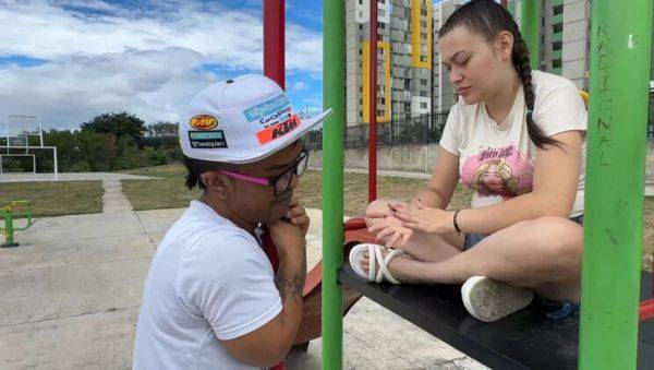 Julianaburning finds crying girl in park and comforts her with hard cock - Amateur Latina Anal - xxxfiles.com - Venezuela - India on v0d.com