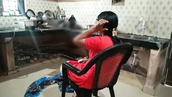 Indian Mallu Housewife Blowjob in Kitchen - Homemade Couple Sex - xxxfiles.com - India on v0d.com