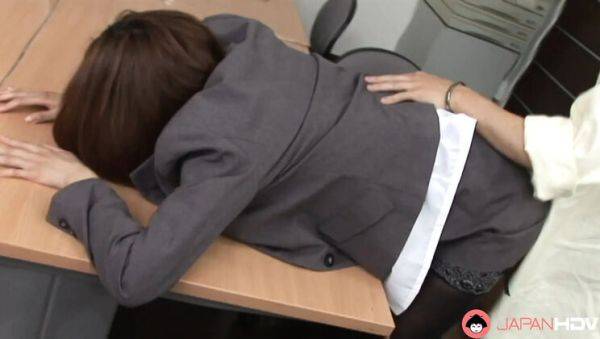 Hardcore Office Fuck: Japanese Business Lady Emiri Mizukawa Gets Banged Deep and Rough Uncensored - xxxfiles.com - Japan on v0d.com