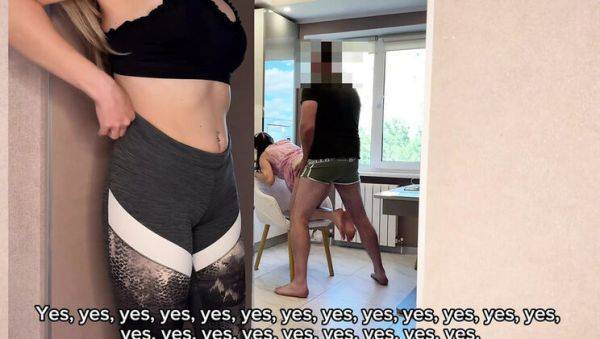 Hot Russian Stepmom Fucks Me After Girlfriend - Arina Mills Amateur Sex with English Subs - xxxfiles.com - Russia - Britain - Ukraine on v0d.com