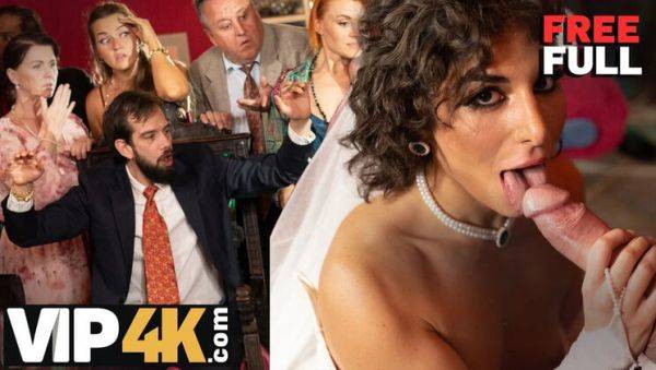 Hot Brunette Bride Lola Danger Fucked Hard in Public Wedding Sex - veryfreeporn.com on v0d.com