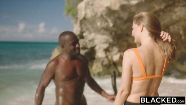 Hot Blonde Cayenne Klein Takes Spontaneous BBC Vacation Fuck From Joss Lescaf - porntry.com on v0d.com