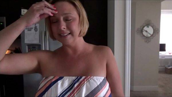 Blonde MILF Brianna Beach Sucks New Boyfriend's Cock - Cheating Wife POV Blowjob - xxxfiles.com on v0d.com