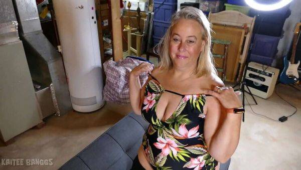 Big Tits Blonde MILF Kaitee Banggs Fucks Hard - Huge Ass & Curvy Body - xxxfiles.com on v0d.com