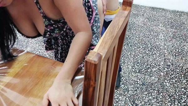 Hot Latina MILF Fucks Entrepreneur in Doggy Style at Mall - Homemade HD - veryfreeporn.com - India - Ecuador on v0d.com