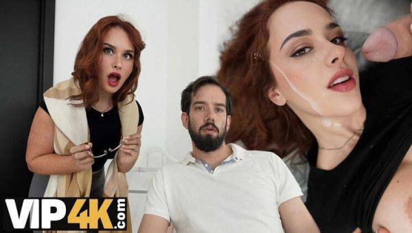 Hot Redhead Slut Fucks Stranger with Big White Cock - POV HD Sex - veryfreeporn.com on v0d.com