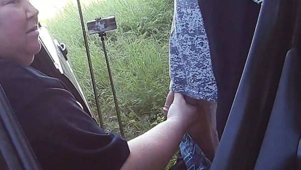 Hot MILF sucks son-in-law's dick in the park and swallows his cum - Zona901 - veryfreeporn.com - Russia on v0d.com