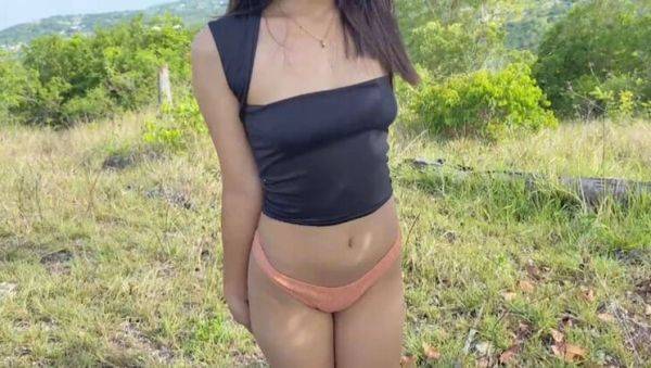 Filipina Teen Shena Mae Outdoor Fuck With Stranger - Blowjob & Cumshot in Public - xxxfiles.com on v0d.com