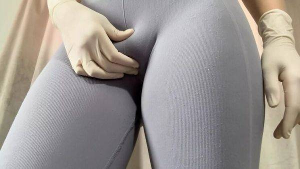 Indian Stepsister in Medical Gloves & Tight Leggings Masturbates to Intense Orgasm - AmayaMori - xxxfiles.com - India on v0d.com