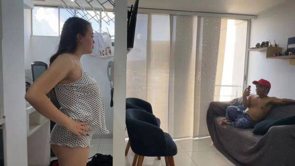 Julianaburning's Naughty Stepbrother Fucks Her Tight Pussy Instead of Cleaning - Big Cock, Latina MILF, Rough Sex - xxxfiles.com - Venezuela - India on v0d.com
