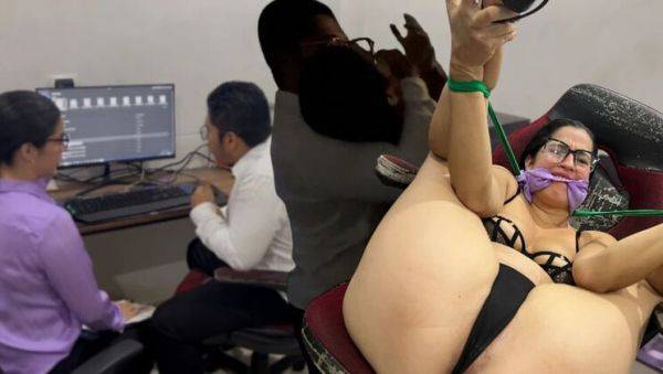 Boss Dominates Secretary Employee - Hard Fuck & Squirting Facial - NamiQseiiin - porntry.com - Colombia on v0d.com