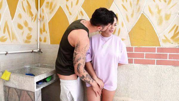 Juliana Rose Cheats on Husband with Neighbor - Amateur Latina Homemade Fuck - veryfreeporn.com - Colombia on v0d.com